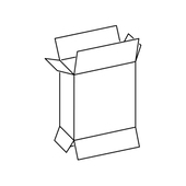 Glued Flap Carton Example