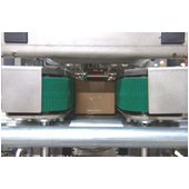 Pearson CS40 Case Sealer independent side belts with patented synchronous drive