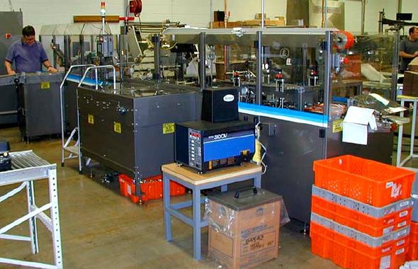 Automatic Flow Wrapping, Cartoning and Overwrapping Packaging Line