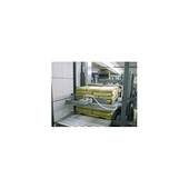 A-B-C 75 High-Speed Bag Palletizer self-adjusting layer retainer sweep bar