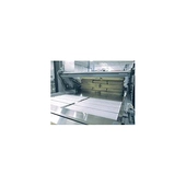 A-B-C 75 High-Speed Bag Palletizer angled, reinforced transfer table
