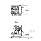 Adco CTFL 440V Compact Corrugated Tray Former Layout