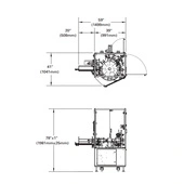 Adco Compact 4 Vertical Carton Former Layout