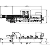 Adco ConCentrix SDBC Servo Auto Load Cartoner Layout