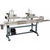 APM VCBS-1/4 Dual Head Vertical Conveyorized Band Sealer