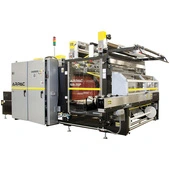 Arpac 108 Intermittent Motion Shrink Bundler for Construction Industry