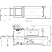 nVenia Arpac 25TW Tray Shrink Wrapper Machine Layout