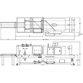nVenia Arpac 45TW Tray Wrapper Machine Layout