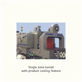 nVenia Arpac 45TW Tray Wrapper Single Zone Tunnel with Cooling Feature