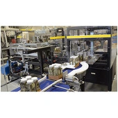 Arpac DPM-2000 Intermittent Motion Wrap-Around Case & Tray Packer Optional Star Wheel