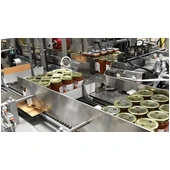 Arpac EL-2000 Intermittent Motion End-Load Tray & Case Loader Product Run