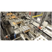 Arpac EL-2000 Intermittent Motion End-Load Tray & Case Loader Product Run