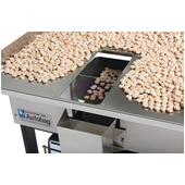 Autobag Accu-Scale 220 Flip Scale Processing Wooden Chips Close Up