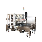 BestPack AT4E-L Automatic Stainless Steel Four Edge Case Sealer with L-Turn