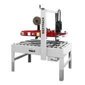 BestPack MTLW Manual Top Drive Low Profile Uniform Case Sealer