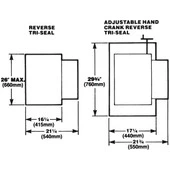 Econoseal Reverse Triseal Tray Cartoner Layout