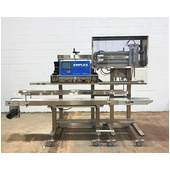 Emplex MPS 7501 Vacuum Sealing Gas Flushing Band Sealer with 7503 Conveyor