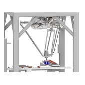 Fanuc DR-3iB/6 Stainless Pick-and-Place Delta Robot