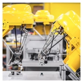 Fanuc M-1iA/0.5A Pick-and-Place Delta Robot