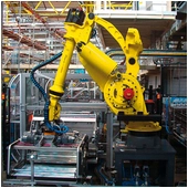Fanuc M-900iB/700E Palletizing Robot