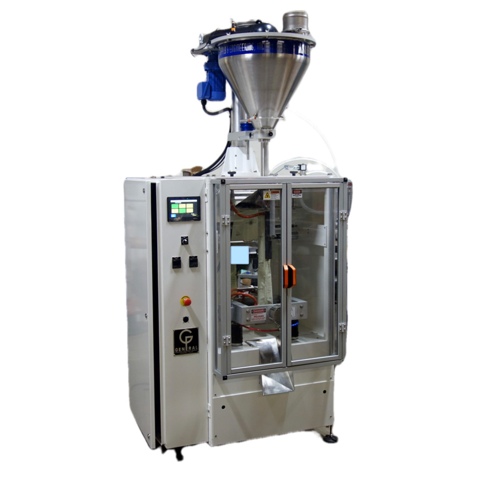 General Packaging Equipment Entrada E2 VFFS Bagging Machine with Auger