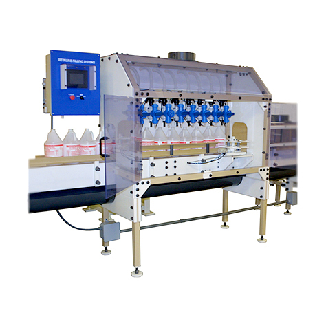 Inline Filling Systems Automatic Corrosion Resistant Time Gravity Bottle Filling Systems