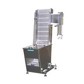 Inline Filling Systems Large Bottle Cap Bulk Elevator Sorter
