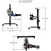 Signode Little David LX-600T Label Applicator Dimensions