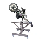 MFT Automation Impresso Labeler on a Stand