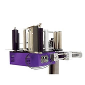 MFT Automation Impresso Labeler Pivoted 90 Degrees