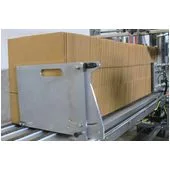 Pearson CE35 Case Erector magazine follower applies pressure for reliable transfer to pickoff station