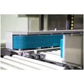 Pearson CS25 Case Sealer independent side belts with patented synchronous drive