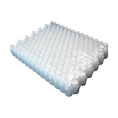 Ejemplo de embalaje con la envolvedora retráctil de cierre total de movimiento intermitente Polypack FH