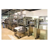 Polypack Tango Cost-Effective Print-Registration Bulls-Eye Shrink Bundler Running on Site