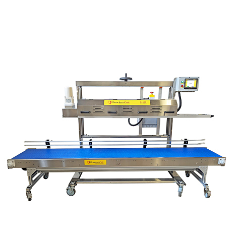 QuantumPak Q1200 High-Speed Bag Sealing Machine with Conveyor