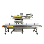 QuantumPak Q800CGHD Continuous Band Sealer with Vacuum-Gas Flush System and Heavy-Duty Conveyor