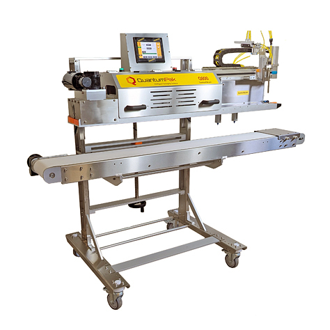 QuantumPak Q800CGV-M Band Continuous Sealer with Vacuum-Gas Flush System