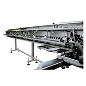 Redpack NTS-BM Box Motion Top-Seal Horizontal Flow Wrapper Open Sided Infeed