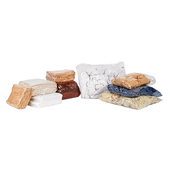 Rennco Dual VerticL-PP Laundry Bagging System Finished Packages