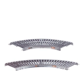 Roach 138A, 138G 18 Gauge Gravity Curve Roller Conveyors