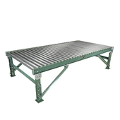 Roach 192S 12 Gauge Curve Gravity Roller Conveyors