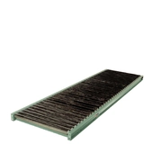 Roach 297S Structural 7 Gauge Steel Straight Gravity Roller Conveyors