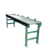 Roach 596PRA Photoeye Controlled Zero Pressure Powered Roller Conveyor