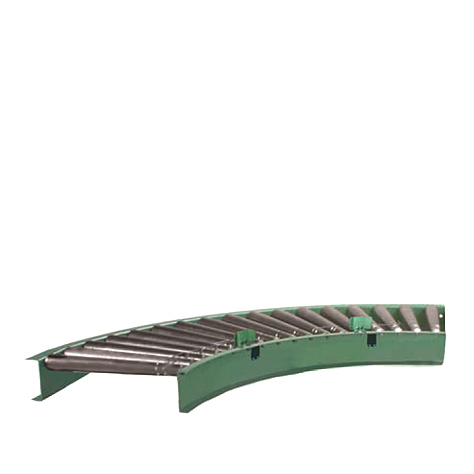 Roach 596PRAC Photoeye Controlled Curve Powered Roller Conveyor