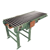 Roach 796LSG Medium-Duty Line Shaft Gate Conveyor Down Position