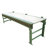 Roach 596PRA Photoeye Controlled Zero Pressure Powered Roller Conveyor