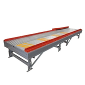 Roach Gator Singulator Conveyor