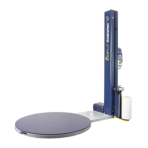 Robopac Ecoplat Semi-Auto Turntable Stretch Wrapper