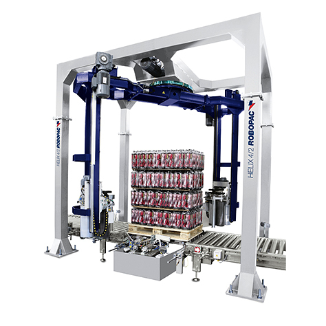 Robopac Helix 4/2 Automatic Rotary Arm Stretch Wrapper