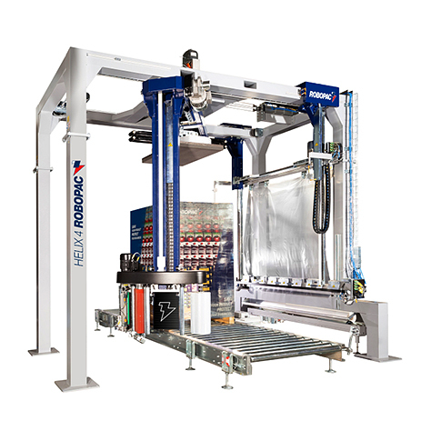 Robopac Helix 4 Evo Automatic Rotary Arm Stretch Wrapper